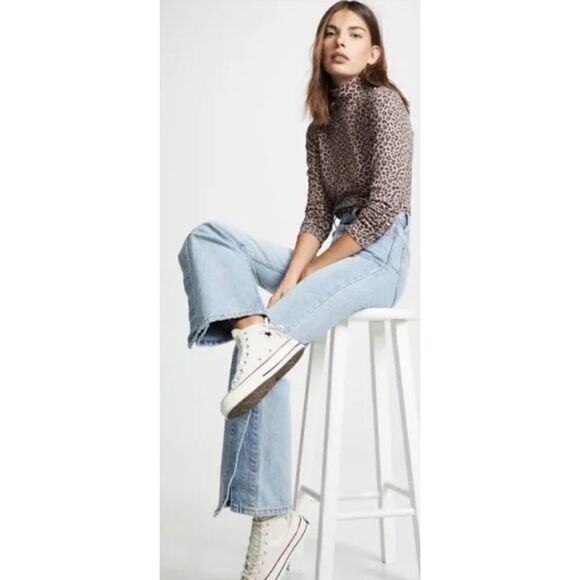 Levi’s Ribcage Slit Flare Jeans sz 26 - Picture 6 of 12